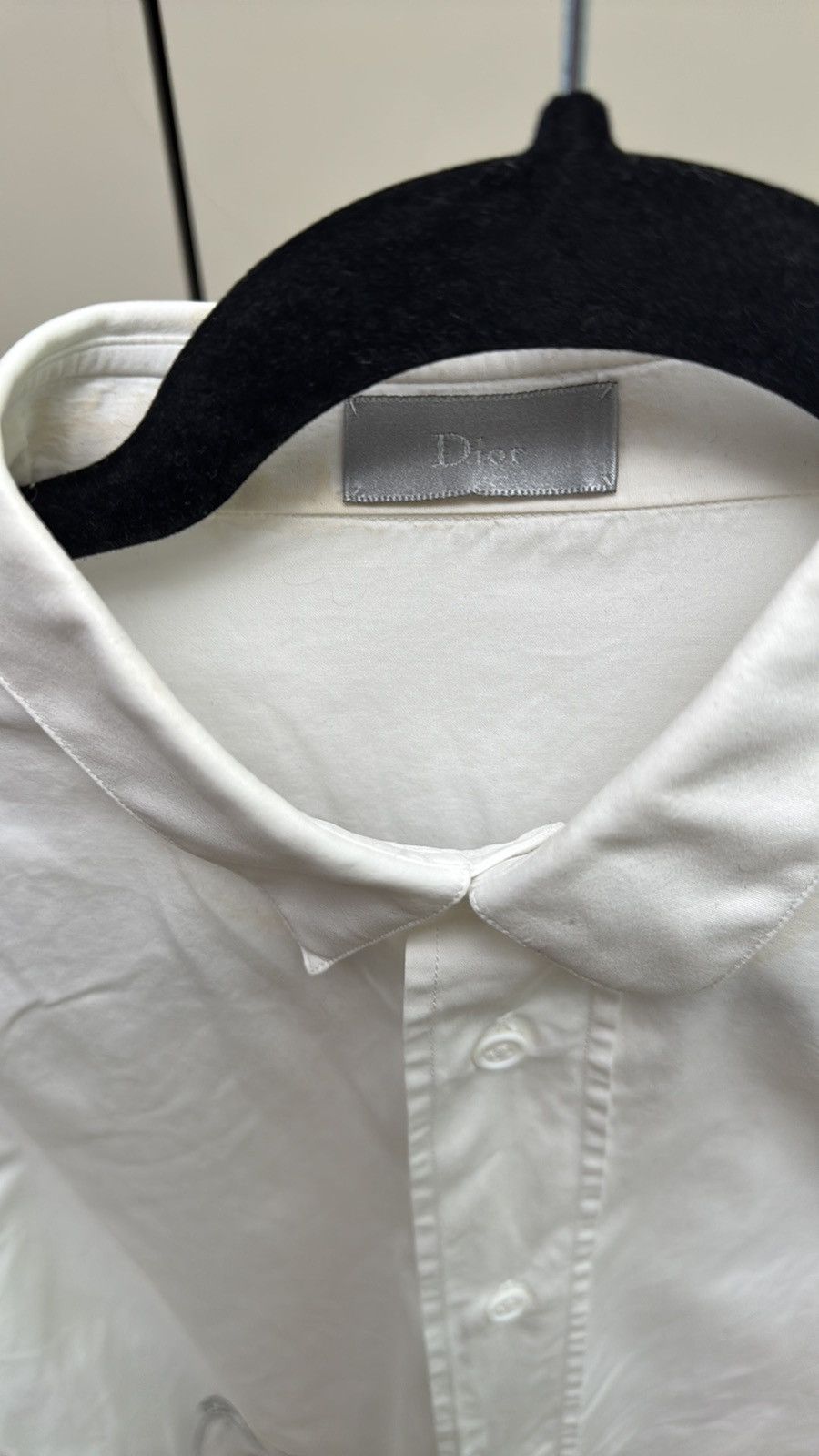 Dior DIOR VINTAGE Christian Dior x Duncan Grant White Dress Shirt Size US M / EU 48-50 / 2 - 3 Thumbnail