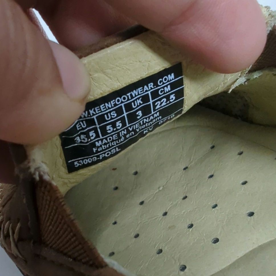 KEEN Keen Shoes Brown Ballet Flats Leather Slip On Size 5.5 Size US 5.5 / IT 35.5 - 8 Thumbnail