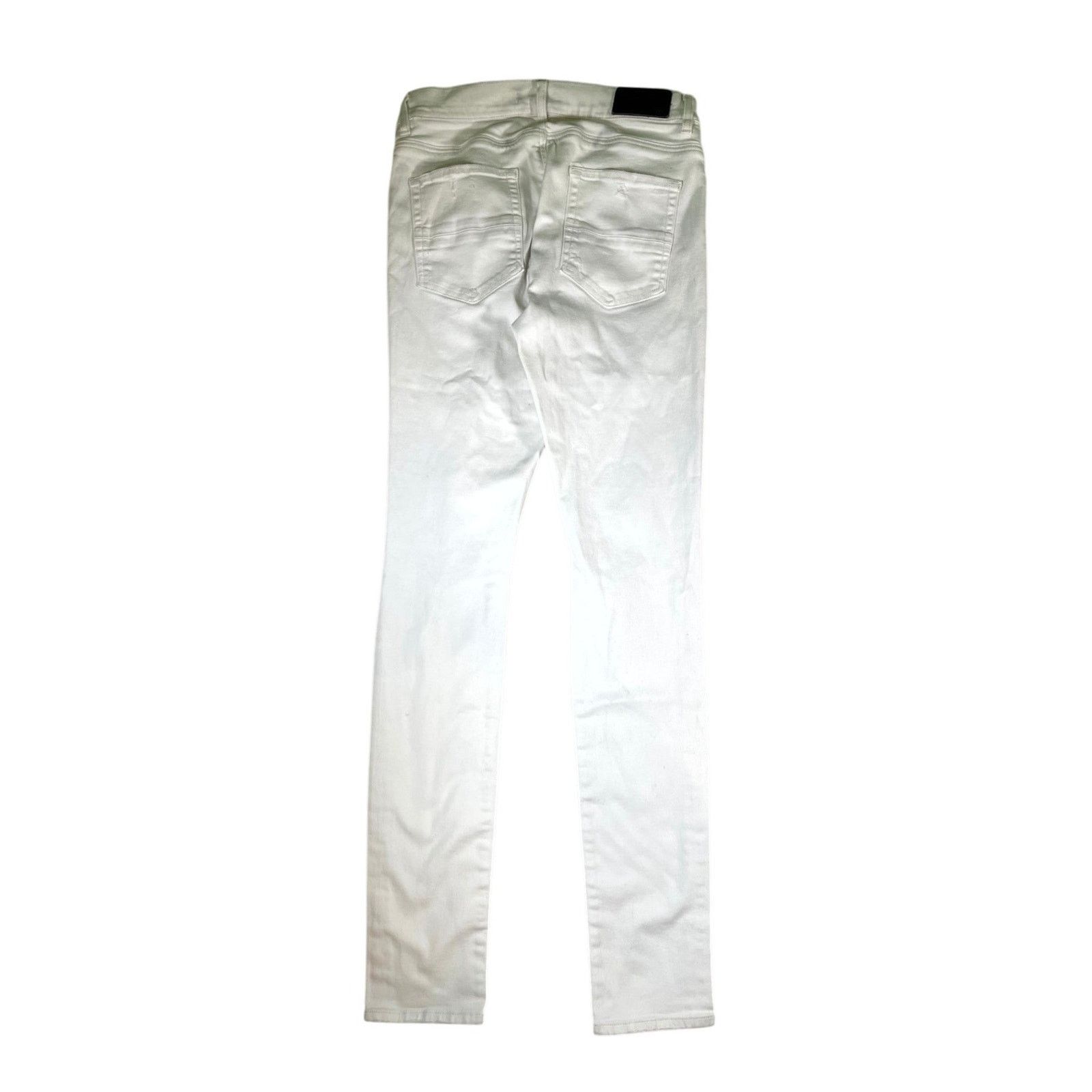 Amiri Amiri Plain Thrasher (Missing Metal Tag) White Jeans Size US 31 - 2 Thumbnail