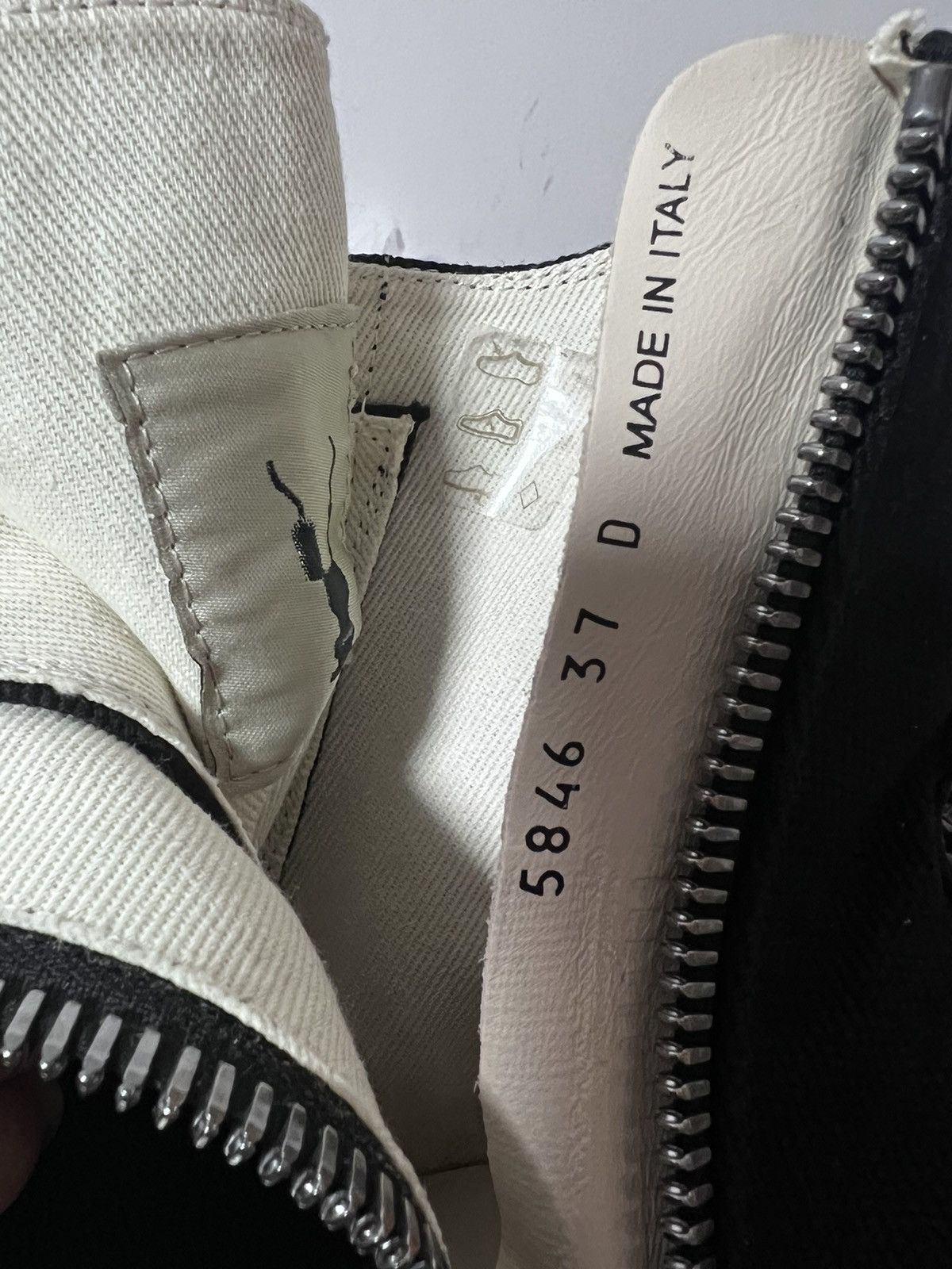Rick Owens Drkshdw Rick owens drkshdw ramones high top sneakers Size US 7 / IT 37 - 9 Thumbnail