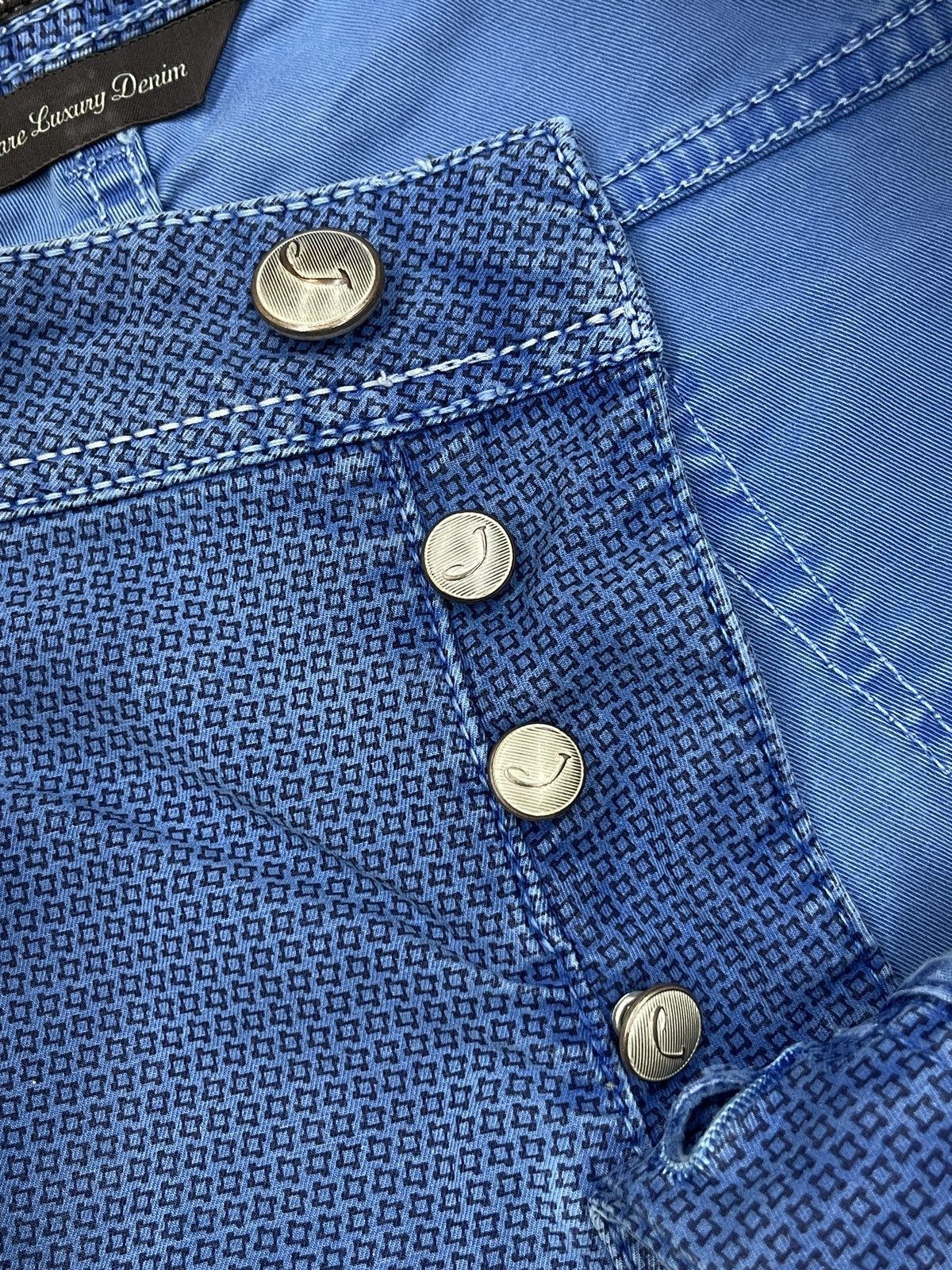Jacob Cohen Vintage Jacob Cohen Rare Luxury Denim Pants Blue Italy Size US 34 / EU 50 - 9 Thumbnail
