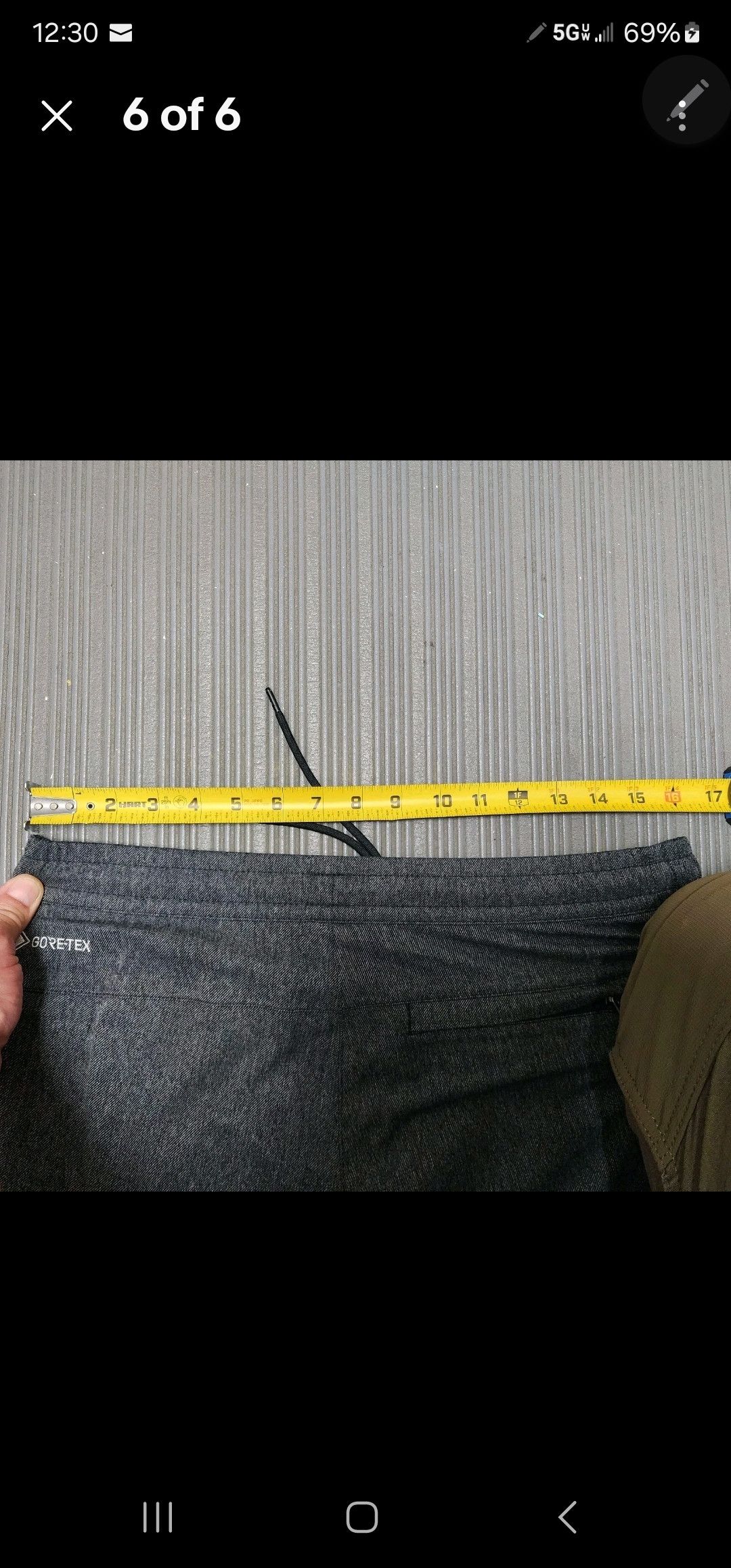The North Face The North Face X GORE-TEX Denim Mountain Pants Jogger Size US 30 / EU 46 - 6 Thumbnail