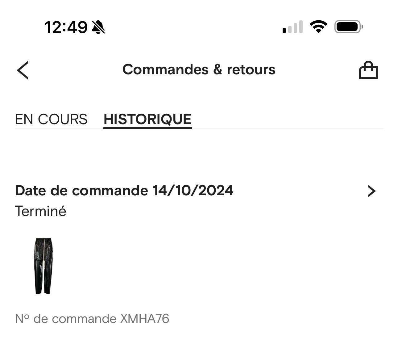 Rick Owens Rick Owens black glossy pants Size US 32 / EU 48 - 6 Thumbnail