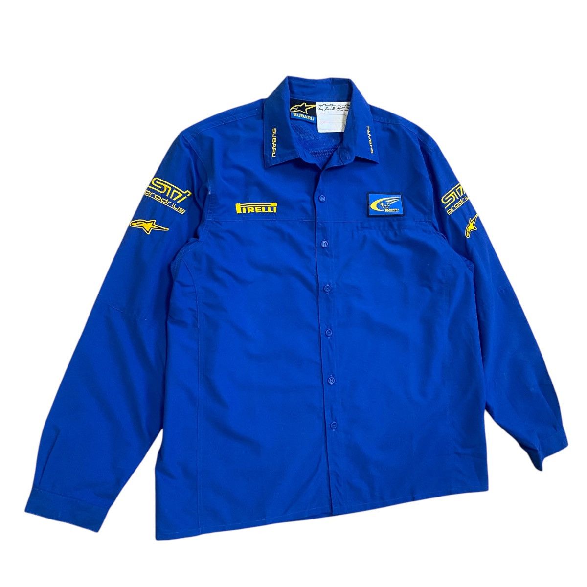 Japanese Brand × Vintage 💥SUBARU RACING PERFOMANCE BUTTON SHIRT Size US M / EU 48-50 / 2 - 4 Thumbnail