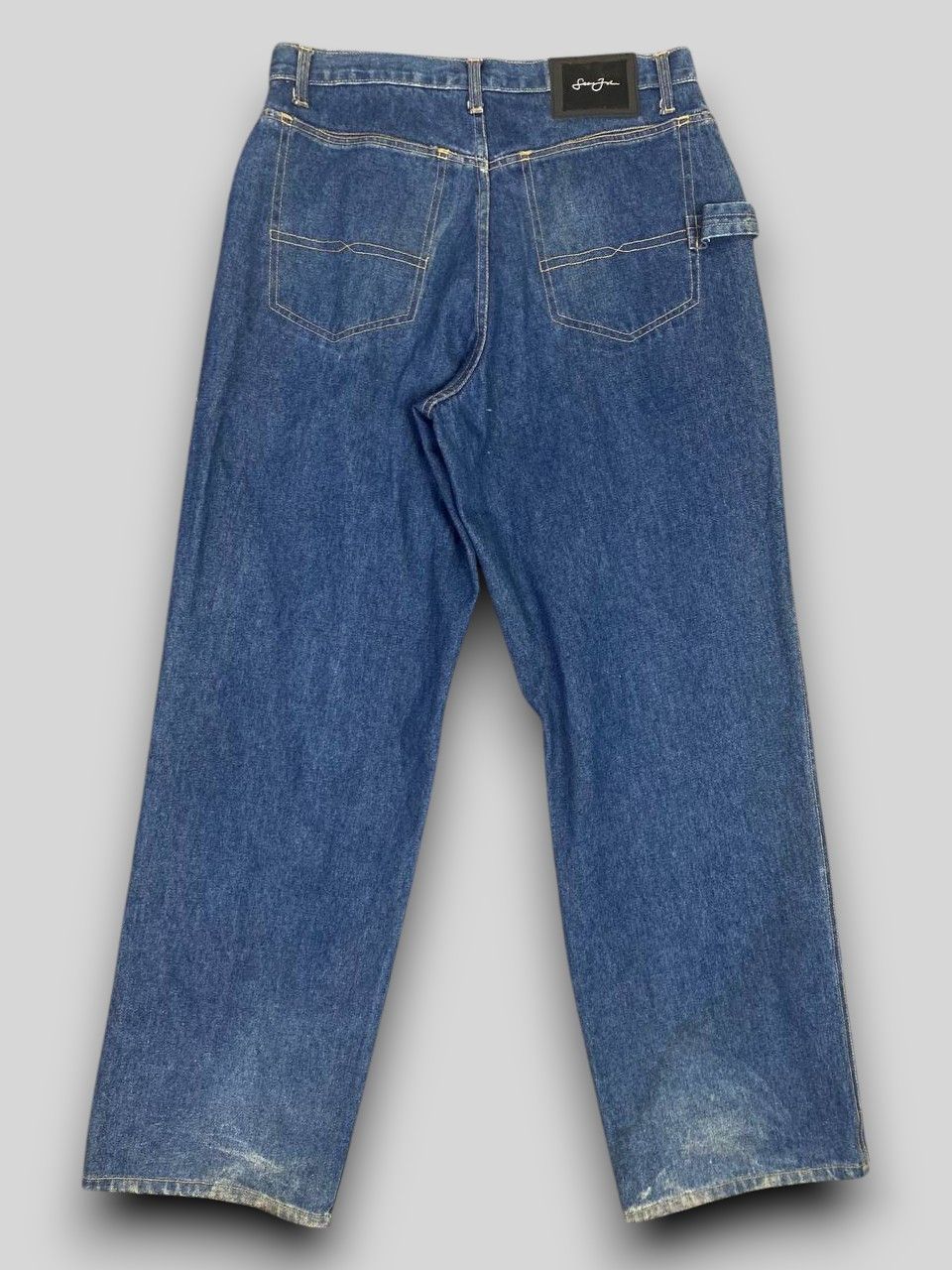Sean John vintage 90s sean john baggy denim embroided logo Size US 34 / EU 50 - 2 Thumbnail