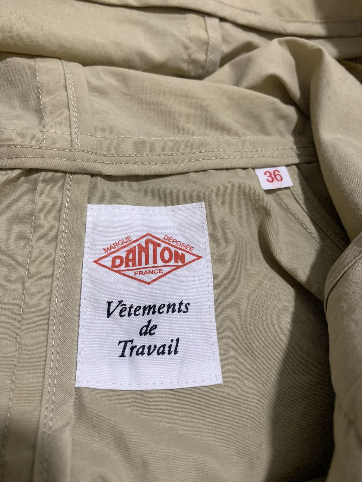 Danton × If Six Was Nine Danton France long jacket nylon cow hide jackets hoodies Size XS / US 0-2 / IT 36-38 - 7 Thumbnail
