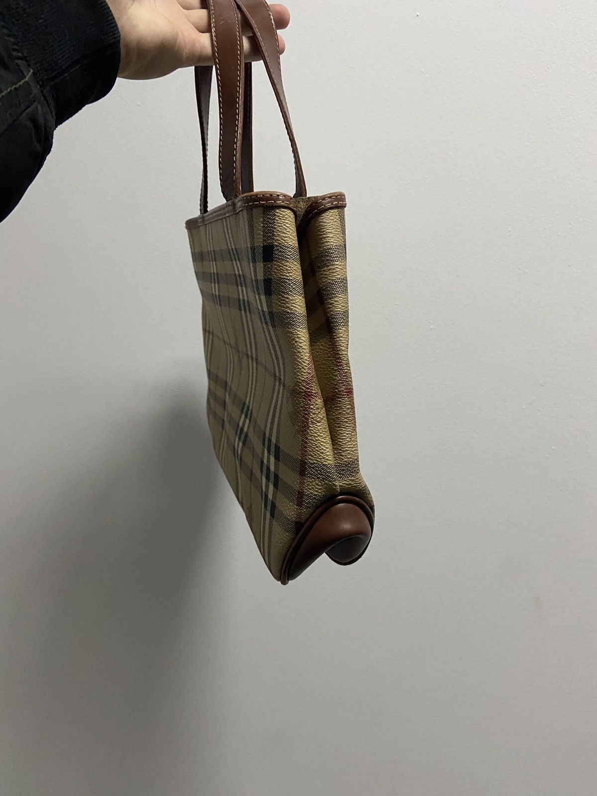 Burberry × Vintage Burberry nova check bag vintage canvas luxury Size ONE SIZE - 2 Thumbnail