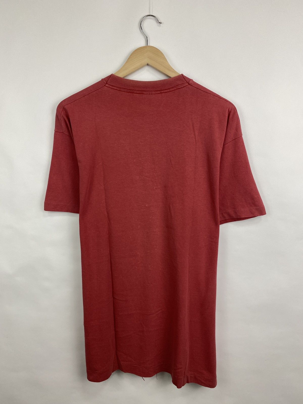 Fruit Of The Loom 🇺🇸 Vintage 80s Asymmetric Art Newton Abbot T-Shirt Picasso Size US L / EU 52-54 / 3 - 8 Thumbnail