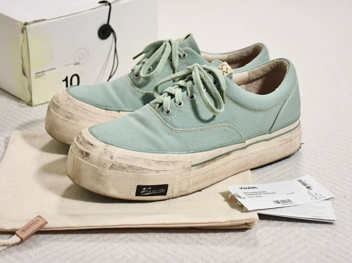 Visvim Visvim 22ss Deck Logan II Canvas Sneakers Size US 10 / EU 43 - 1 Thumbnail