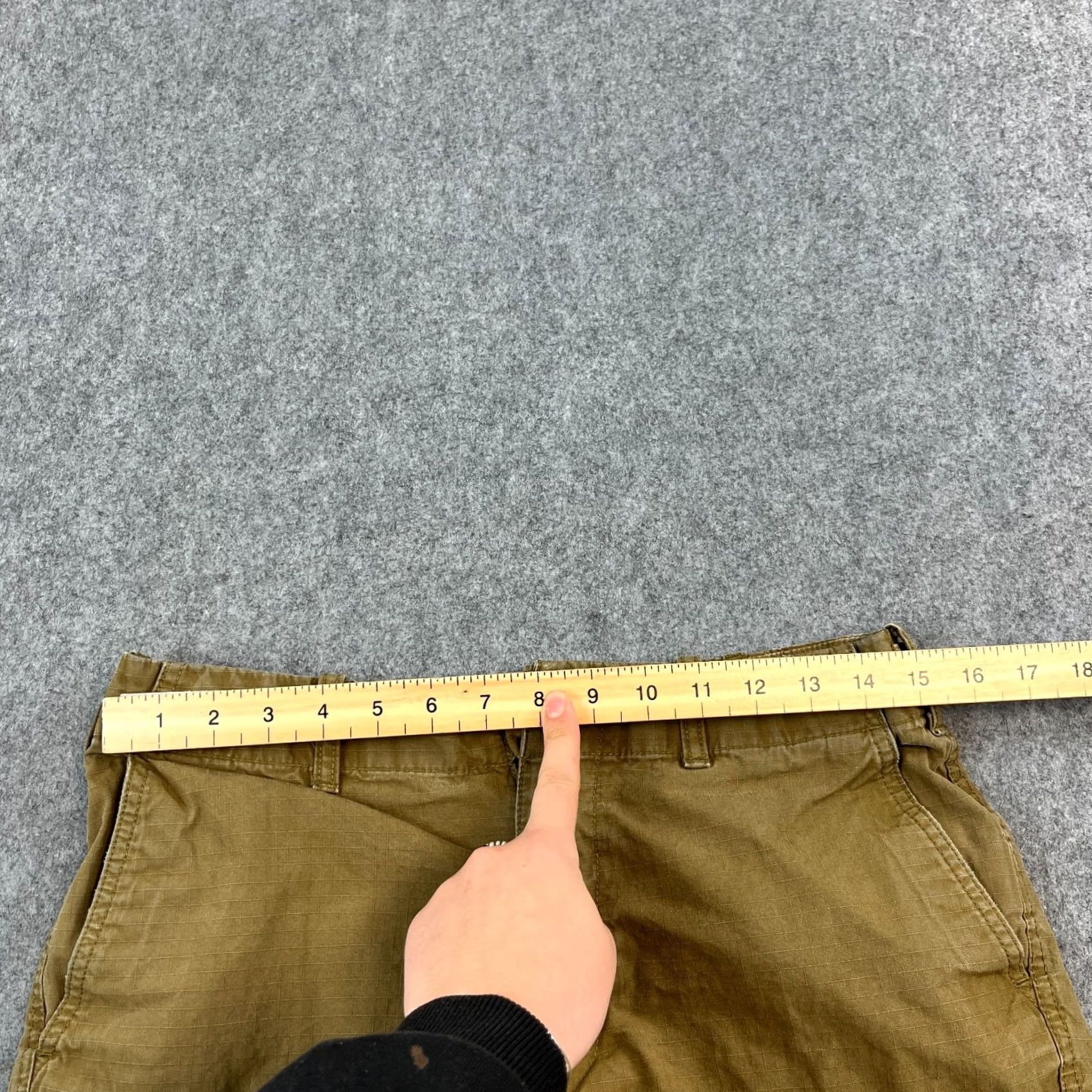 The North Face The North Face Mens Cargo Trousers Pants Relaxed Straight 30 30 Green Ripstop Size US 30 / EU 46 - 6 Thumbnail