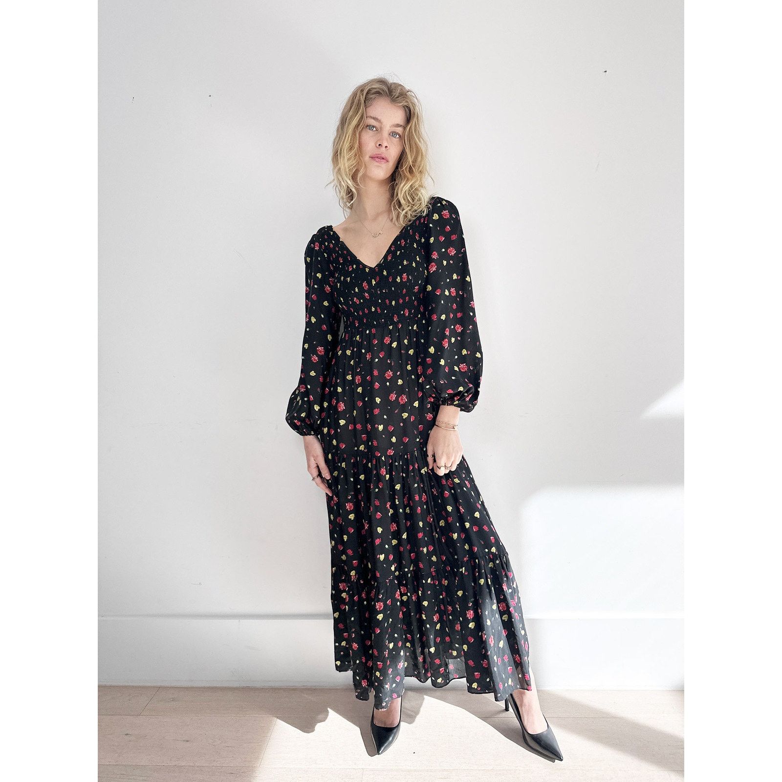 RIXO RIXO LONDON Rose Print Dress Size XS / US 0-2 / IT 36-38 - 2 Thumbnail
