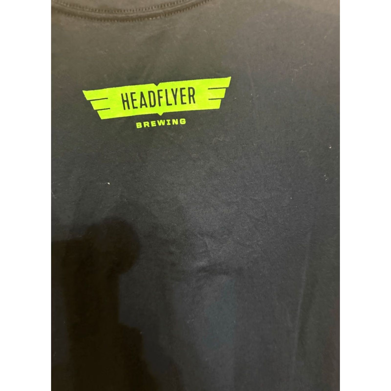Next Level Next Level Apparel Men's Take A Flyer Headfler Brewing T-shirt Navy Medium Size US M / EU 48-50 / 2 - 7 Thumbnail