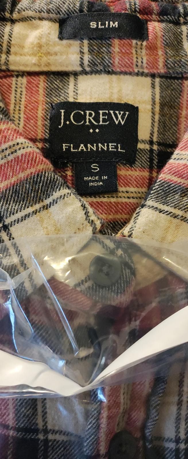 J.Crew J.Crew Slim-Fit Flannel Shirt Size Small Size US S / EU 44-46 / 1 - 6 Thumbnail