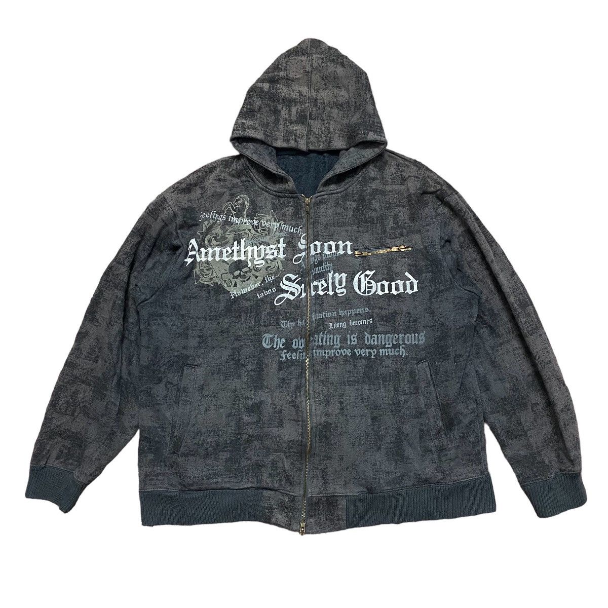 If Six Was Nine Beaumere Poem Hoodie Punk Style Size US L / EU 52-54 / 3 - 1 Thumbnail