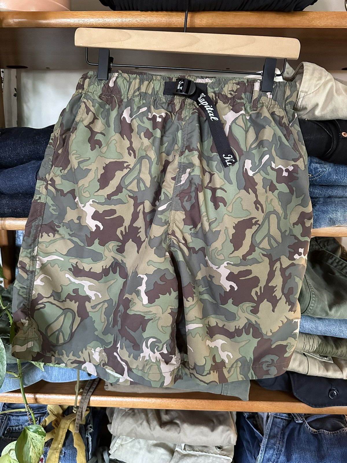 Kapital Kapital taffeta camo shorts size 1 Size US 29 - 1 Thumbnail