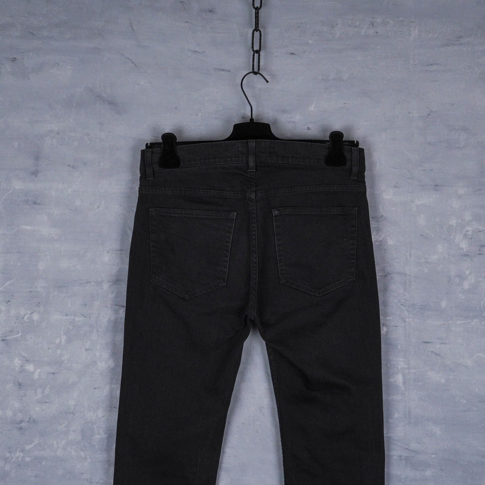 Acne Studios Acne studios ace stay cash black slim fit denim jeans pants Size US 33 - 4 Thumbnail