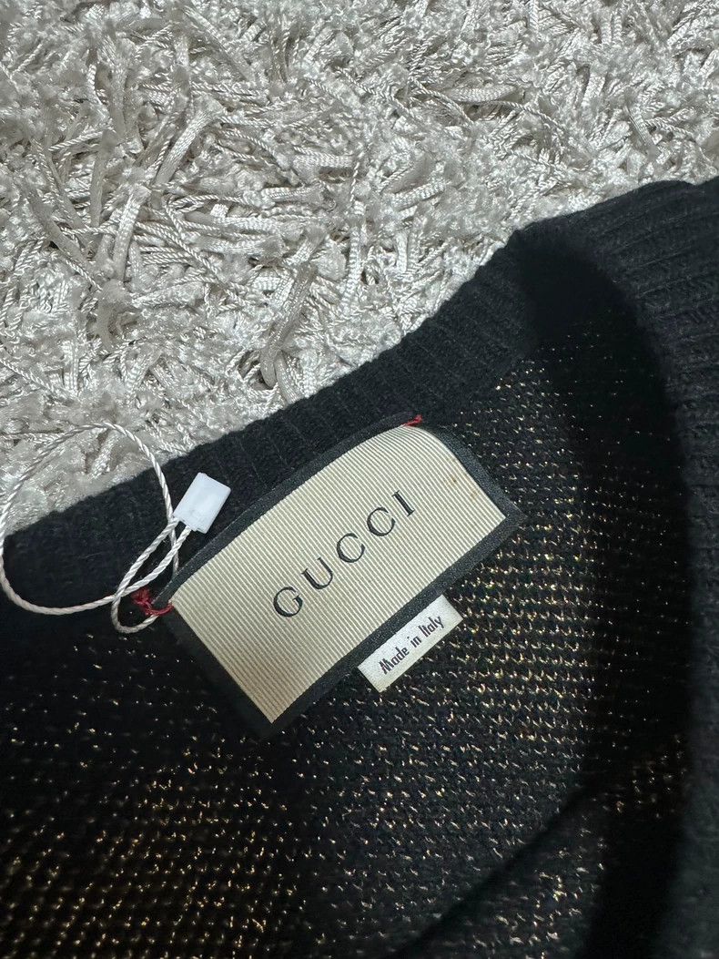 Gucci Gucci Popular golden silk love sweater 2503-Nextarrow Size US S / EU 44-46 / 1 - 3 Thumbnail