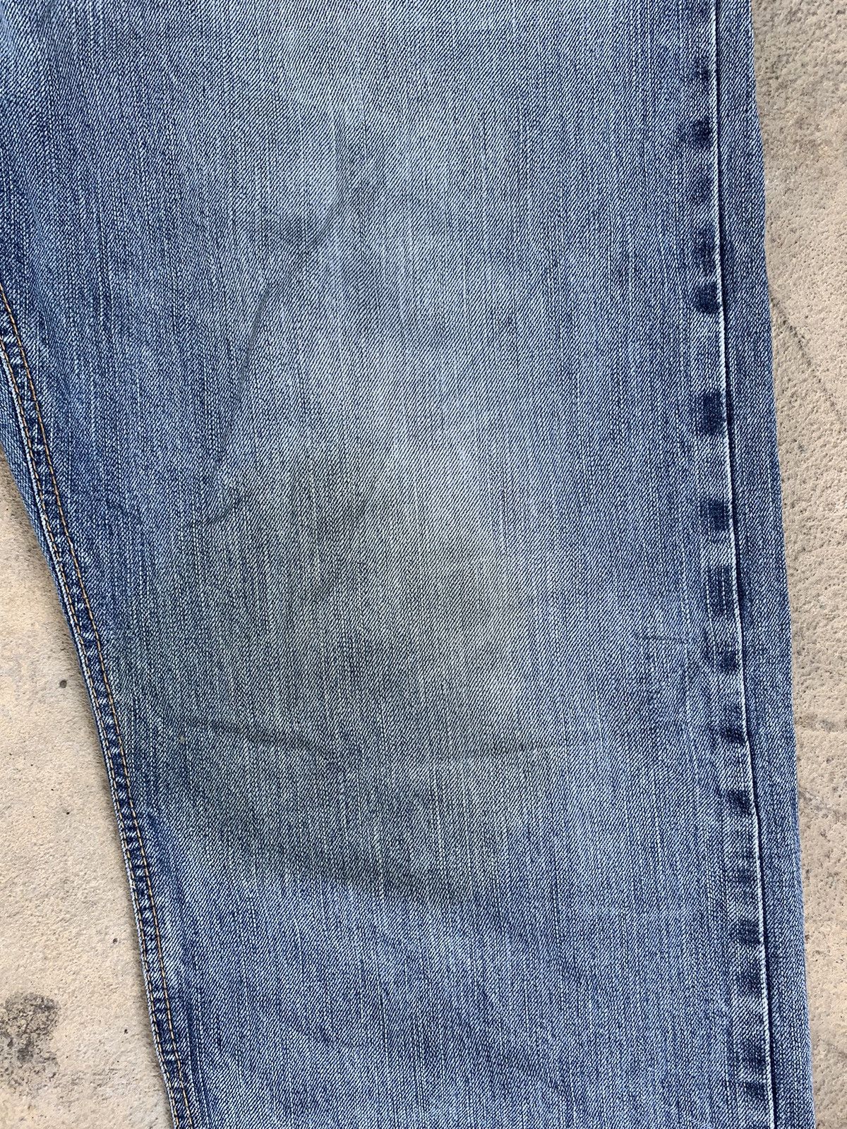 Edwin × Vintage Edwin 505V Selvedge Distressed Denim Size US 37 - 9 Thumbnail