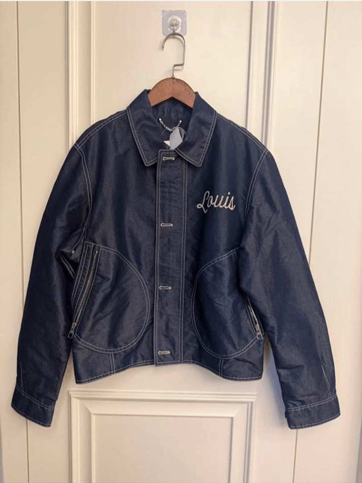 Louis Vuitton LV Karakoram Denim Jacket 48 NWT | Grailed