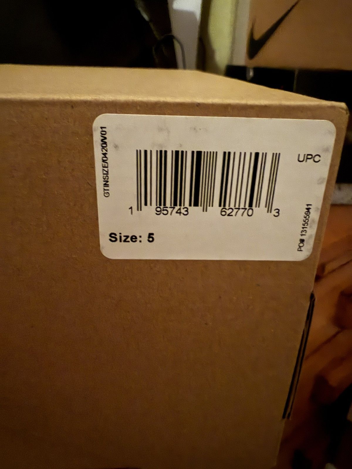 Adidas × Kanye West Size 5 - adidas Yeezy Foam RNR - Onyx/HP8739 (DS) Size US 5 / EU 37 - 11 Thumbnail