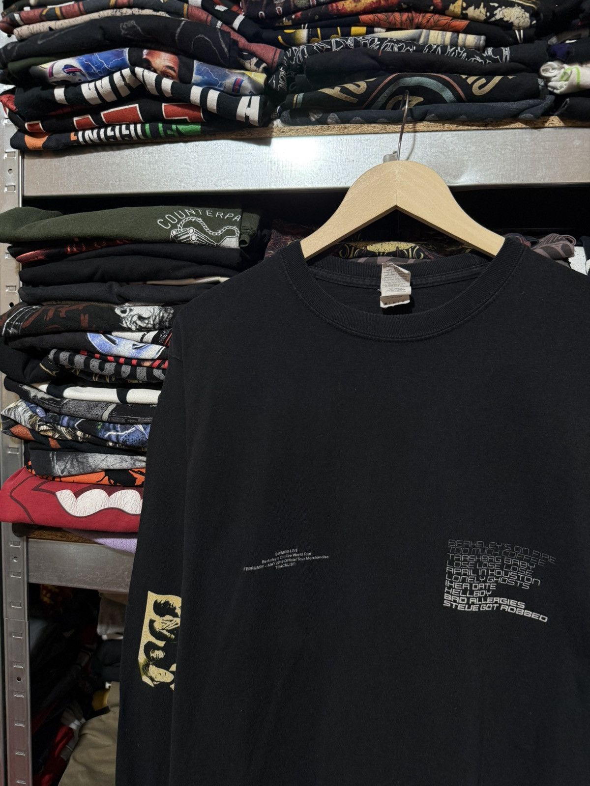 Band Tees Vintage SWRS Worldwide Tour Long Sleeve Band T-Shirt Y2K Size US M / EU 48-50 / 2 - 4 Thumbnail