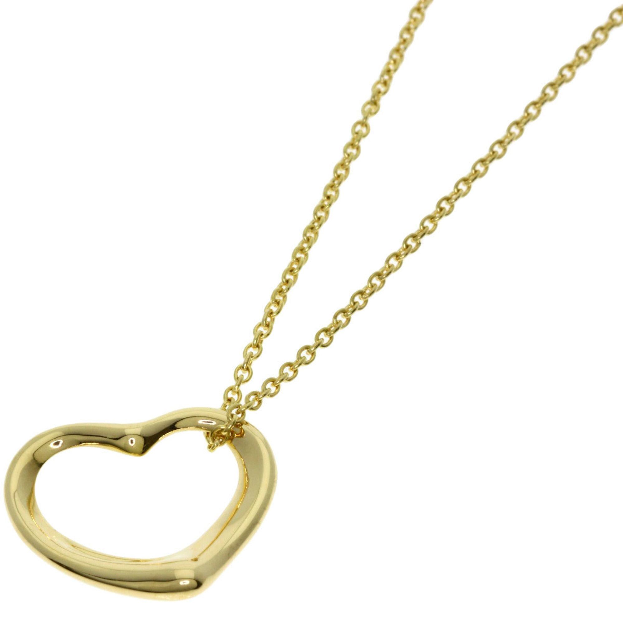 Tiffany & Co. Tiffany & Co. Open Heart Necklace, 18K Yellow Gold, Women's. Size ONE SIZE - 1 Thumbnail