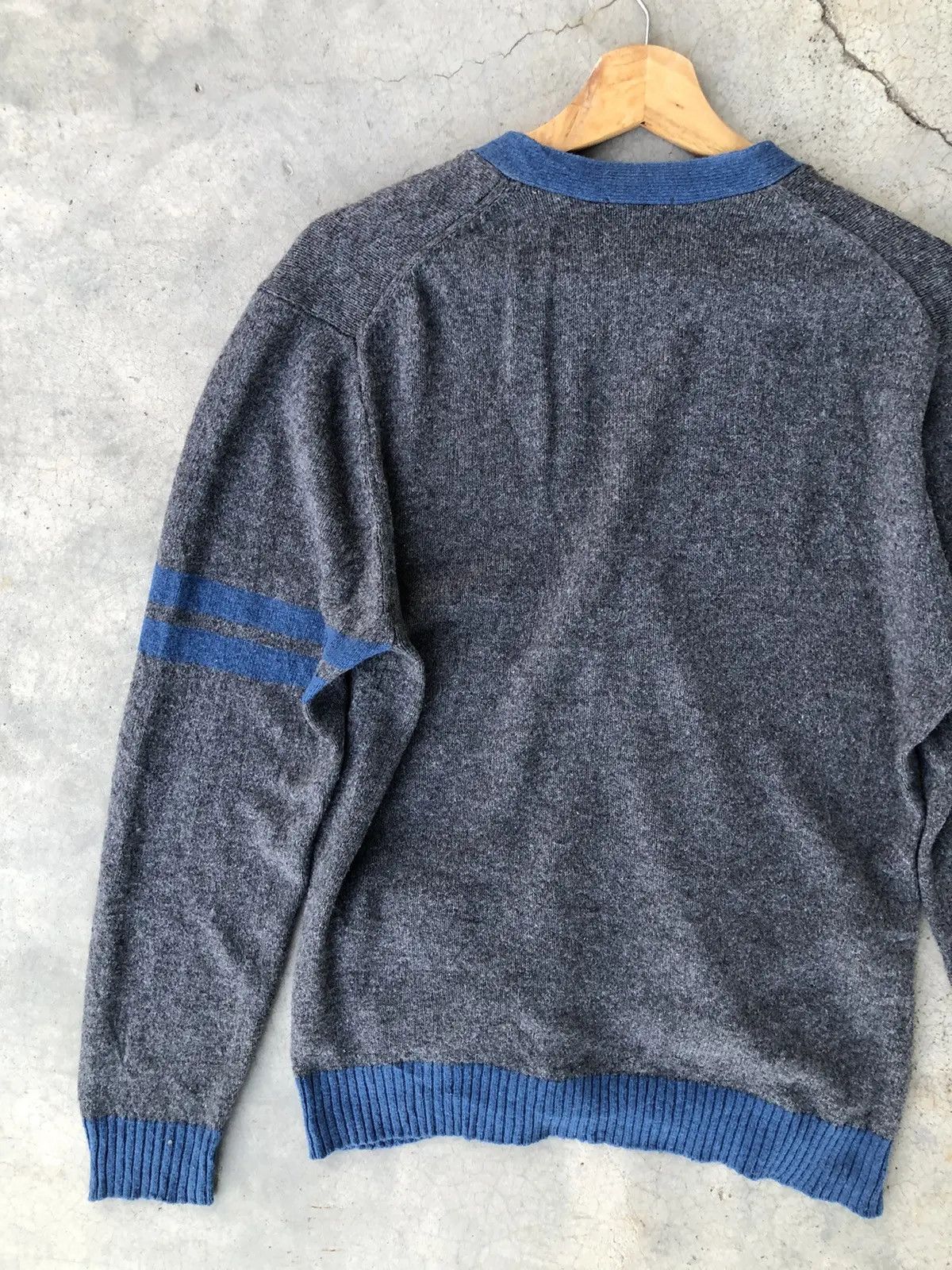 Other Cardigan Blue Line Mix Colour Nice Design Size US M / EU 48-50 / 2 - 10 Thumbnail