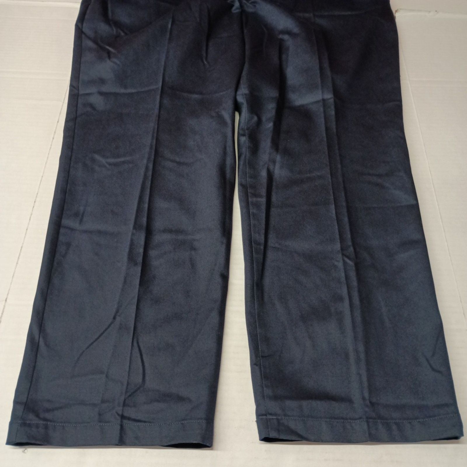 Dockers Dockers Signature Khakis Men's Size 46x32 Blue Classic Fit Size US 44 / EU 60 - 3 Thumbnail