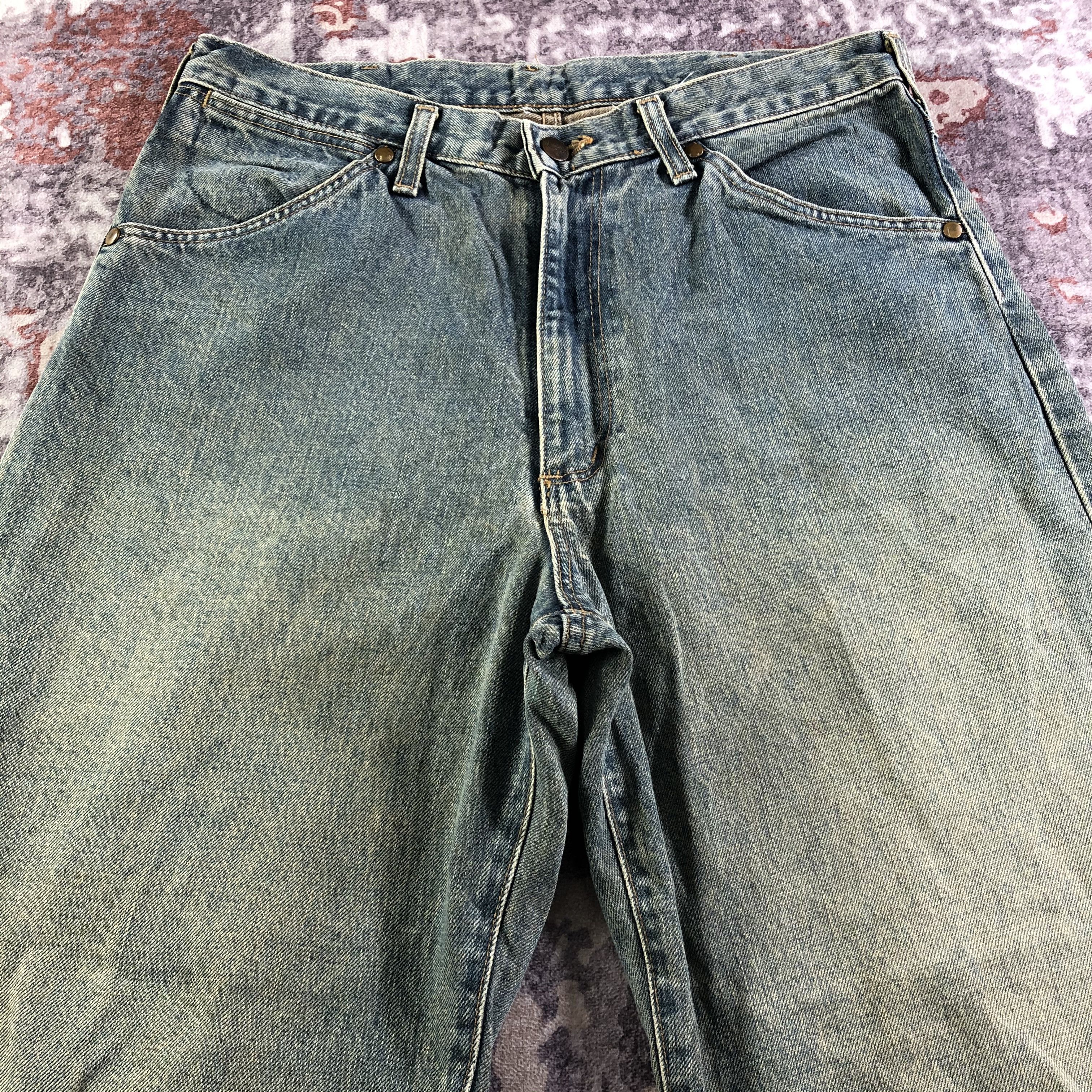 Vintage Vintage Wrangler Selvedge Jeans-JM3684 Size US 33 - 3 Thumbnail