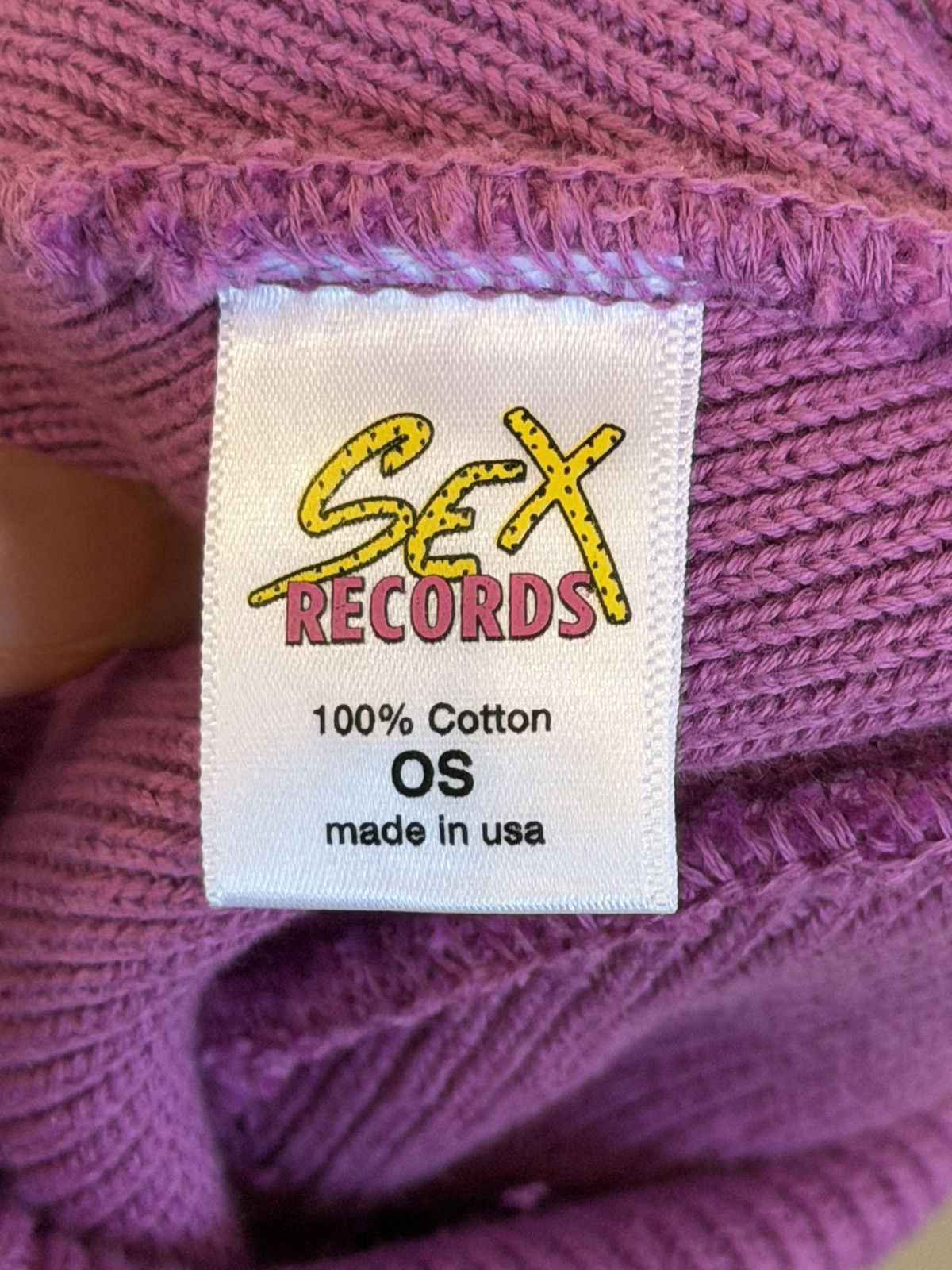 Matty Boy MATTY BOY ANTIPROMO SEX RECORDS BEANIE Size ONE SIZE - 5 Thumbnail