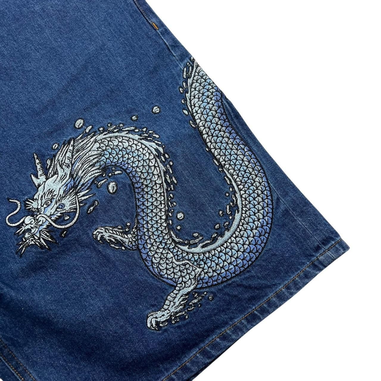 Other Bounty Bodega By Bounty Embroidered Dragon Shorts - Waist 38 Size US 38 / EU 54 - 3 Thumbnail
