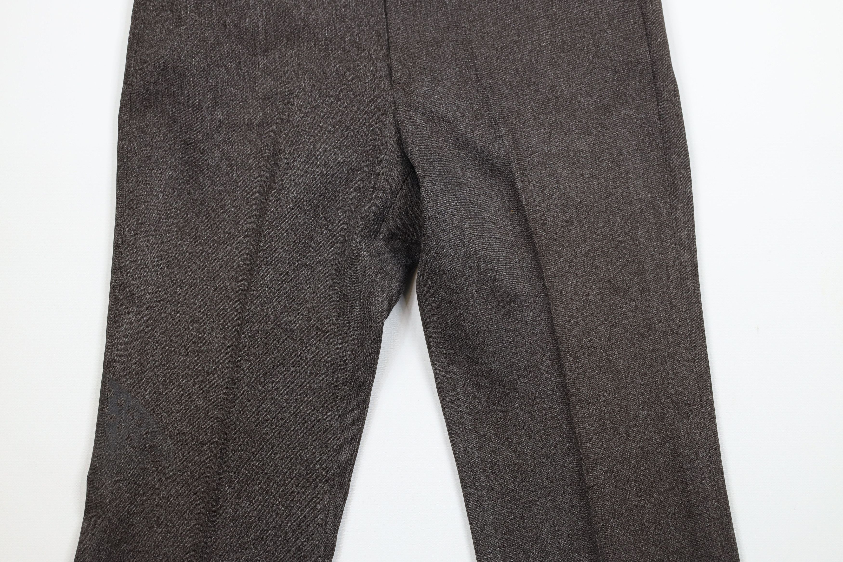 Vintage Vintage 70s Streetwear Rodeo Cowboy Knit Wide Leg Pants USA Size US 36 / EU 52 - 3 Thumbnail
