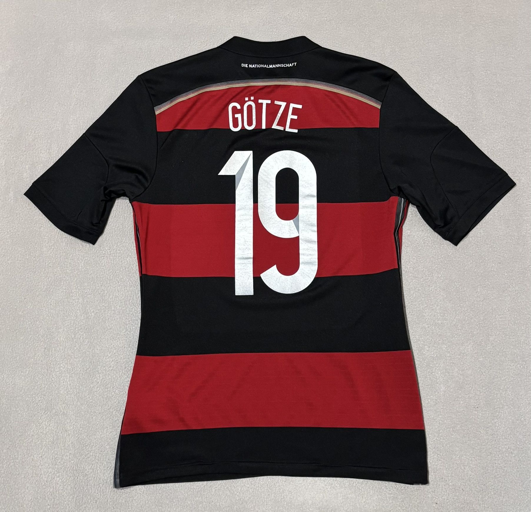 Adidas Germany 2015 Gotze #19 Adidas Football Jersey Size S Size US S / EU 44-46 / 1 - 11 Thumbnail