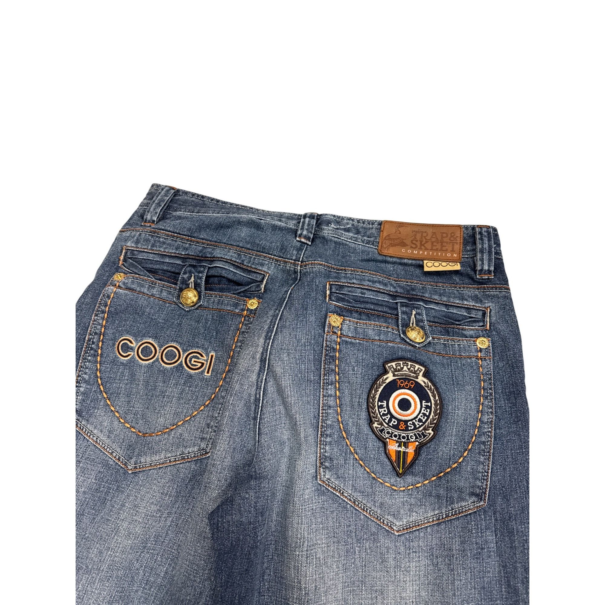 Coogi Coogi Mens Y2K Blue Denim Jeans 34L 34W SKU 7602 Size US 34 / EU 50 - 12 Thumbnail