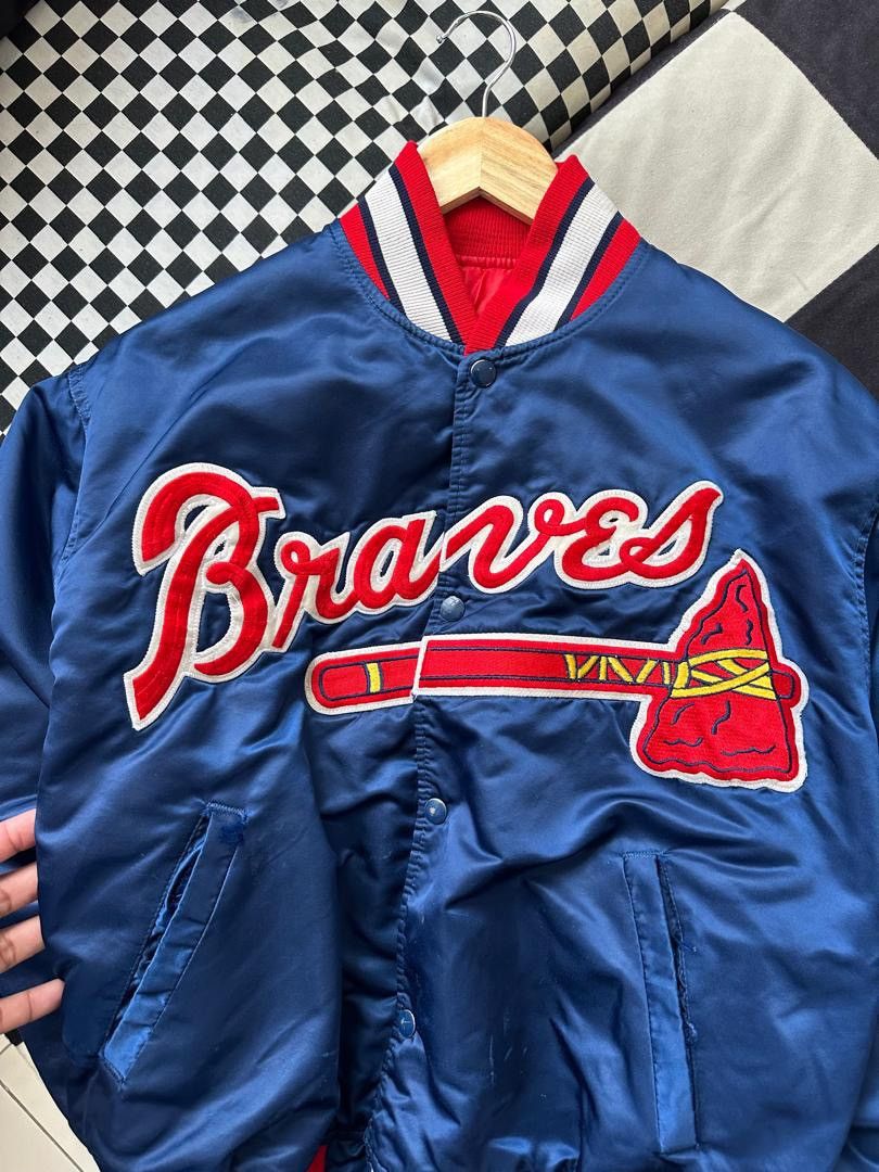 MLB × Other × Starter STARTER MLB BRAVES SATIN VARSITY Size US L / EU 52-54 / 3 - 2 Thumbnail