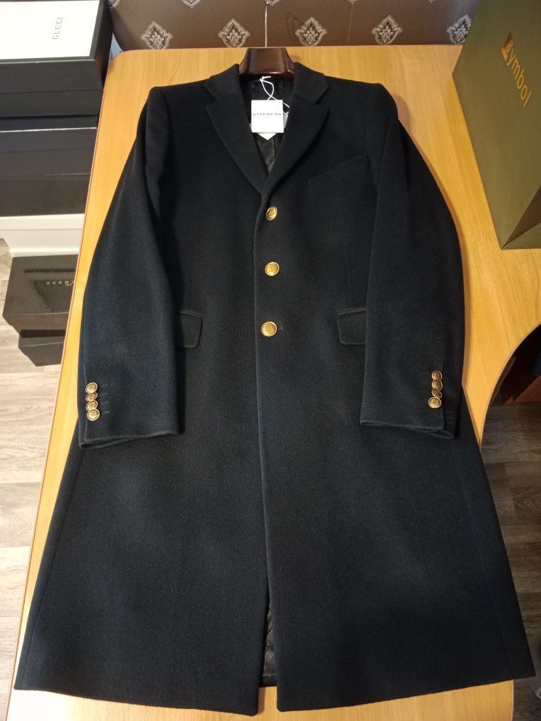 Givenchy NWT Givenchy Wool Cashmere Coat Size US L / EU 52-54 / 3 - 3 Thumbnail