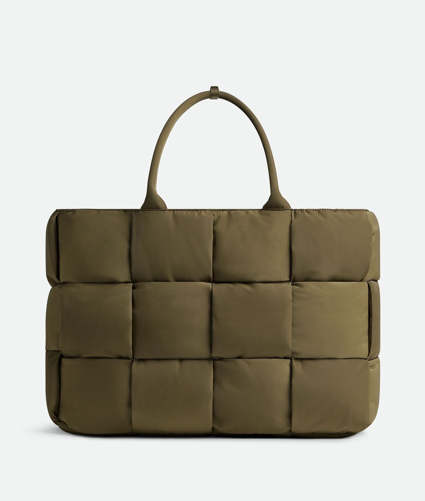 Bottega Veneta O1Lf3Ng10525 Size: Os / Large Arco Padded Tote Bag In Mud in Brown, Men's