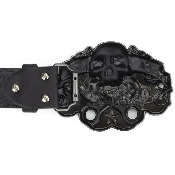Japanese Brand Skull Buckle Belt Size ONE SIZE - 3 Thumbnail