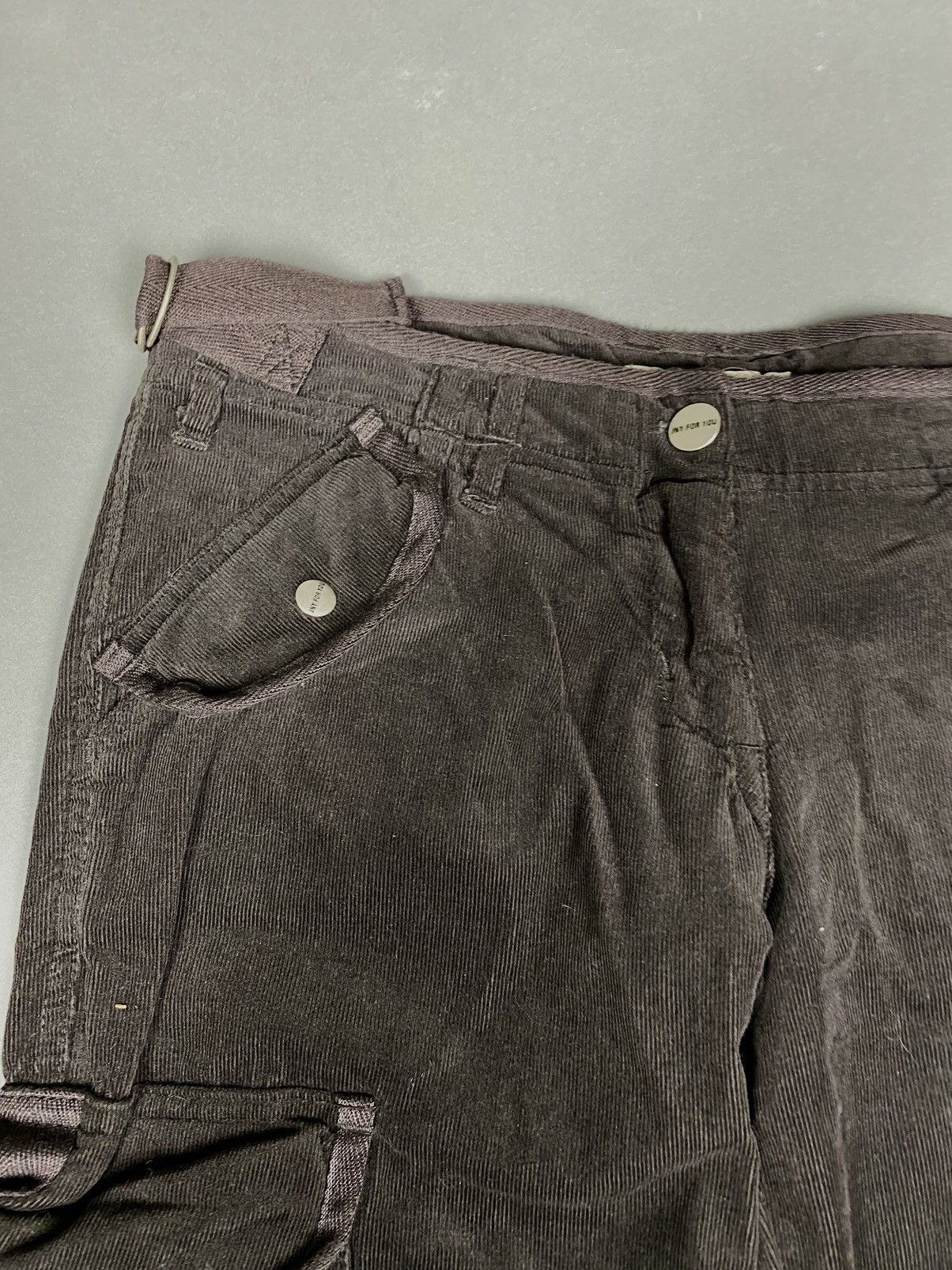 Vintage Vintage low rise velvet cargo Size 26" / US 2 / IT 38 - 3 Thumbnail