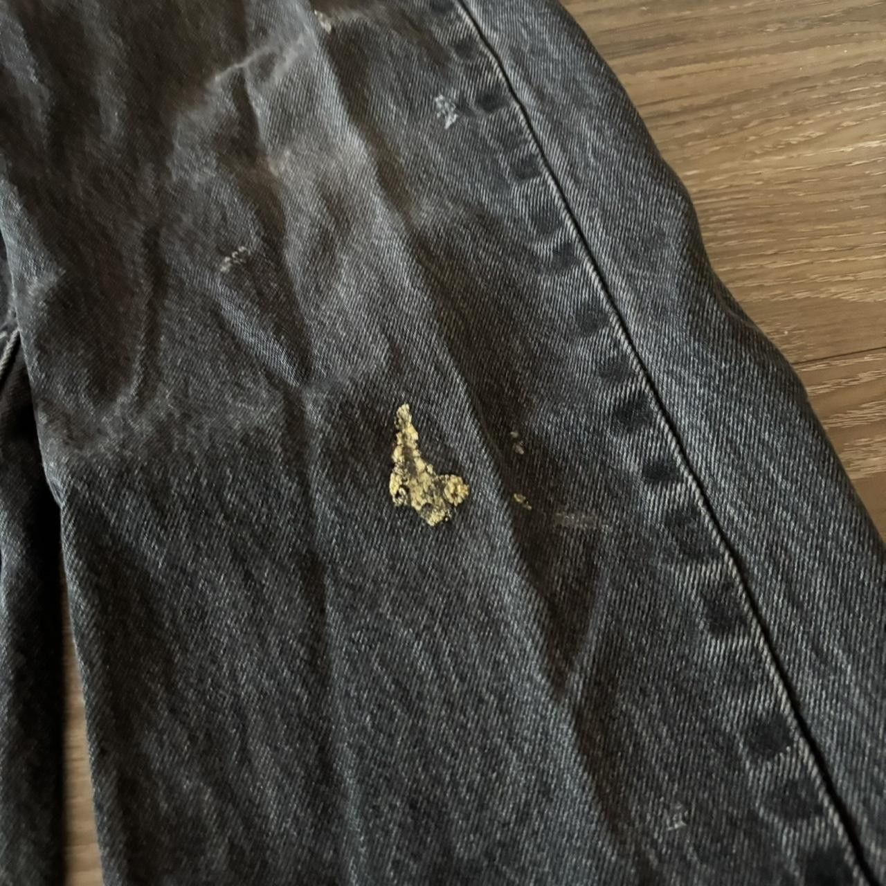 Levi's Crazy Vintage Y2K/2000s Grunge Black Levis 501 Denim Jeans! 31x32 Size US 31 - 6 Thumbnail