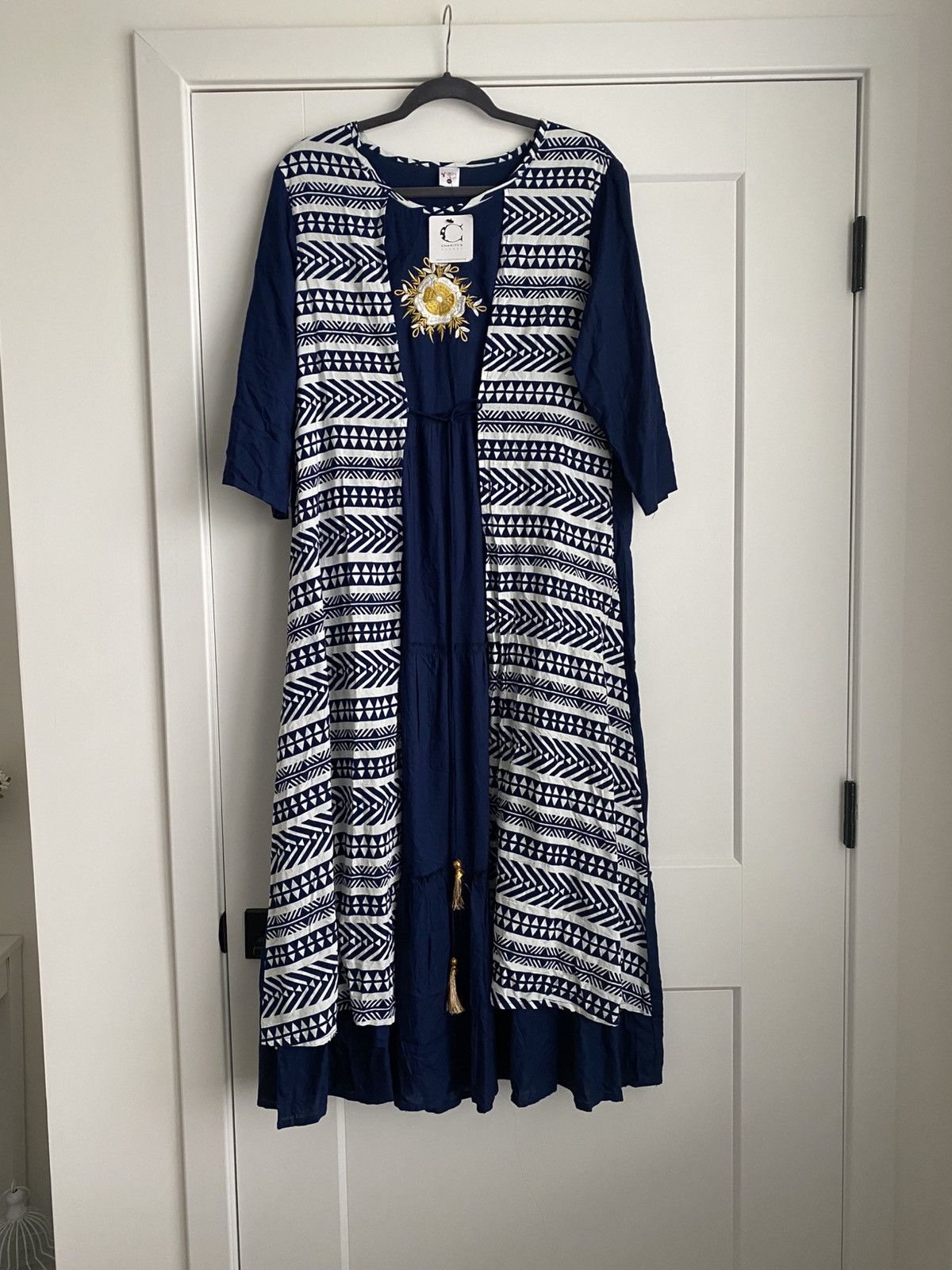 Other New Cotton double part Printed Partywear Anarkali Women Size XXL / US 16-18 / IT 52-54 - 3 Thumbnail