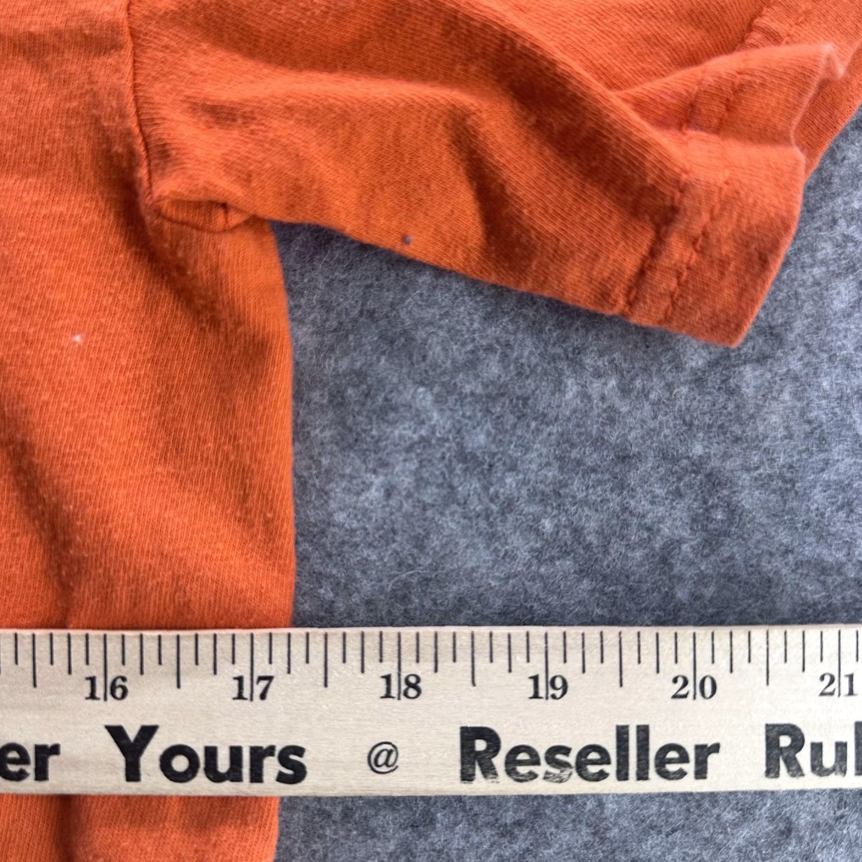 Gildan VINTAGE Burke Basketball Shirt Gildan Short Sleeve Tee Mens Small Orange Crew Neck 100% Cotton Basketball 5 Back Graphic Shirt Size US S / EU 44-46 / 1 - 6 Thumbnail