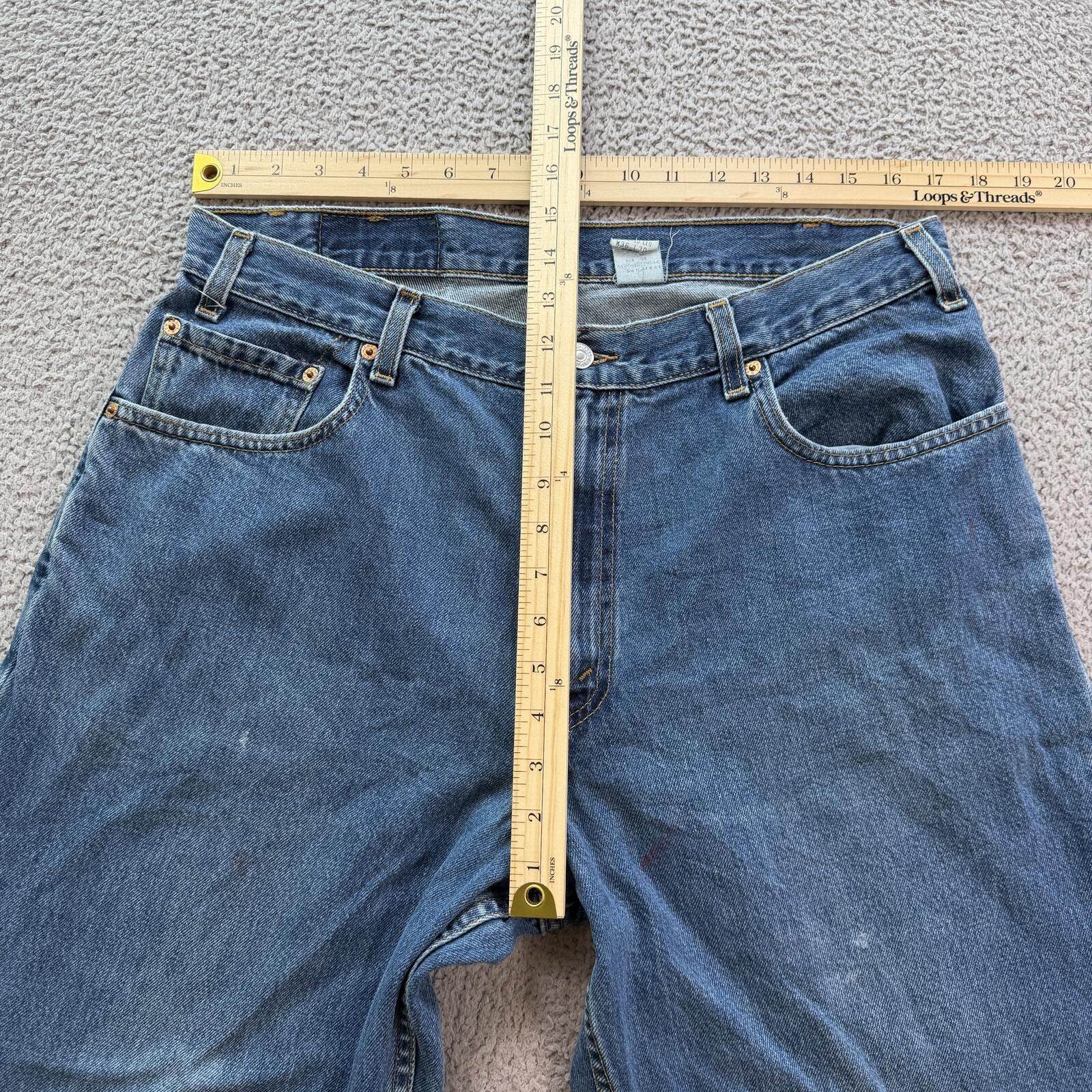 Levi's Vintage Levis 560 Loose Fit Tapered Leg Light Wash Jeans 36 Size US 36 / EU 52 - 4 Thumbnail