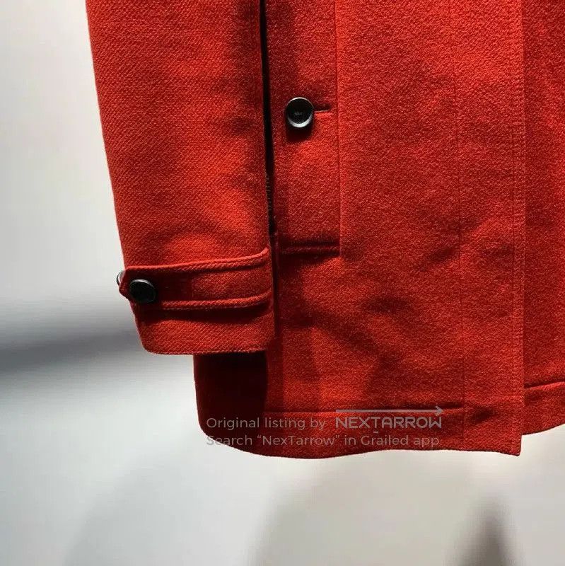 Burberry Burberry Red Wool Women's Coat. Size M / US 6-8 / IT 42-44 - 5 Thumbnail