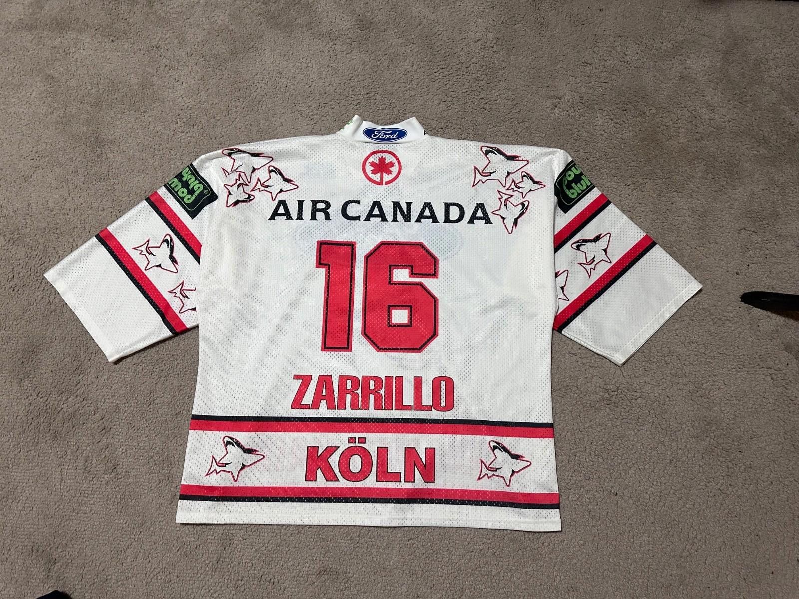 Fila Kolner Haie Corey 1997-98 Hockey Shirt Jersey ZARRILLO Fila Size US XL / EU 56 / 4 - 6 Thumbnail