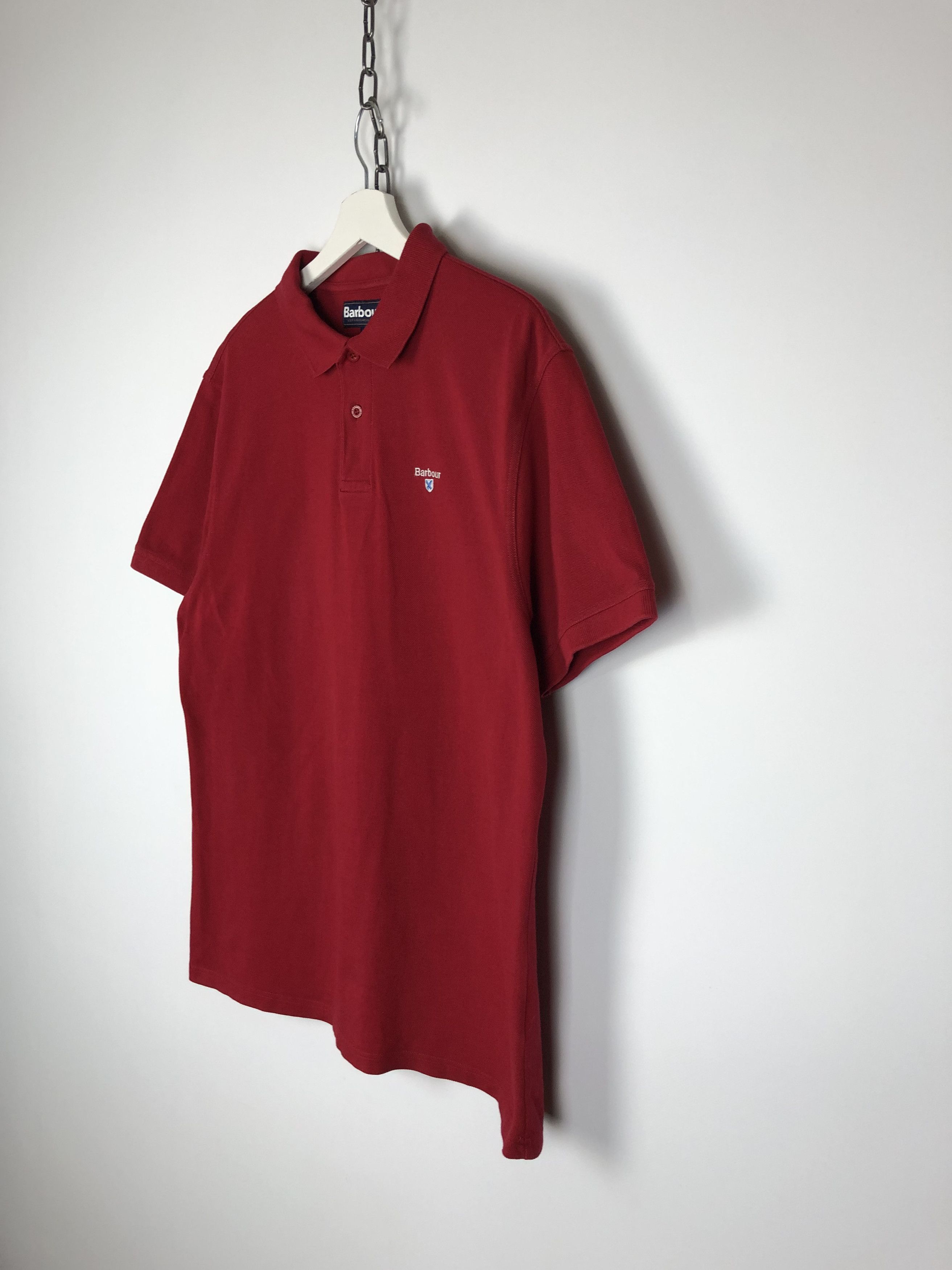 Barbour Barbour Basic Polo T-Shirt Small Logo Red size XL Size US XL / EU 56 / 4 - 6 Thumbnail