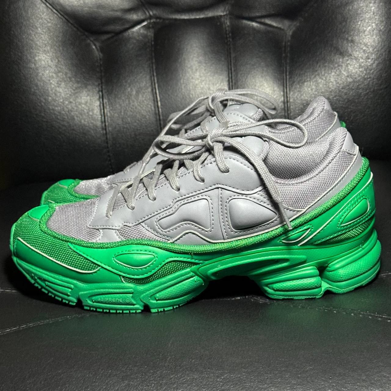 Adidas × Raf Simons Adidas Raf Simons ozweego Green Gray Size US 7.5 / EU 40-41 - 3 Thumbnail