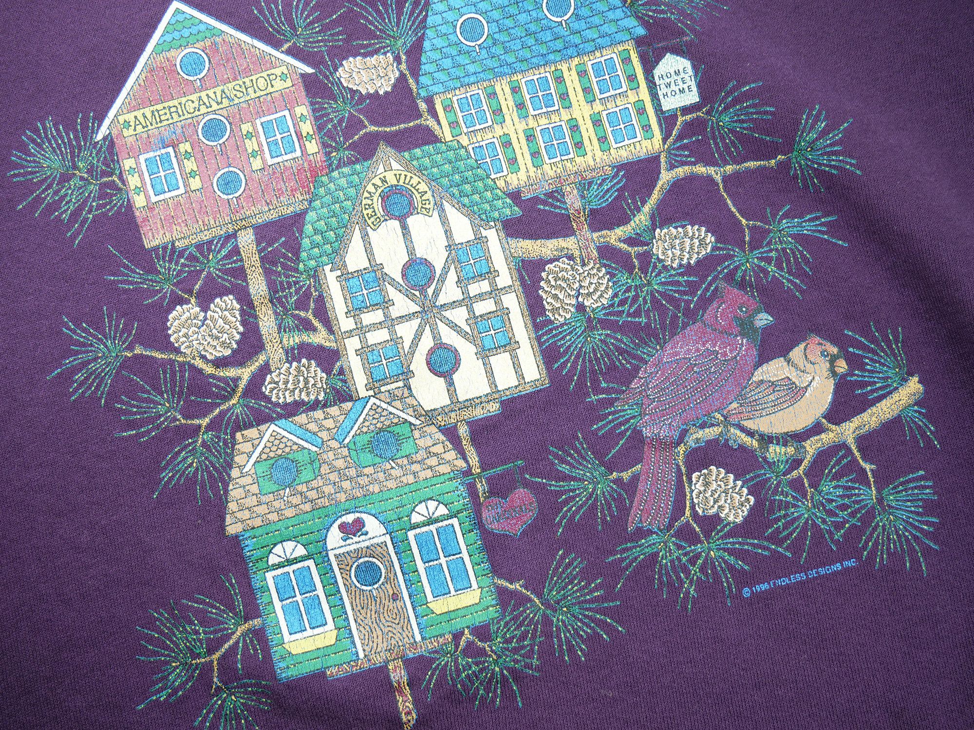 Vintage American vintage 1996 year sweatshirt Size US XXL / EU 58 / 5 - 4 Thumbnail