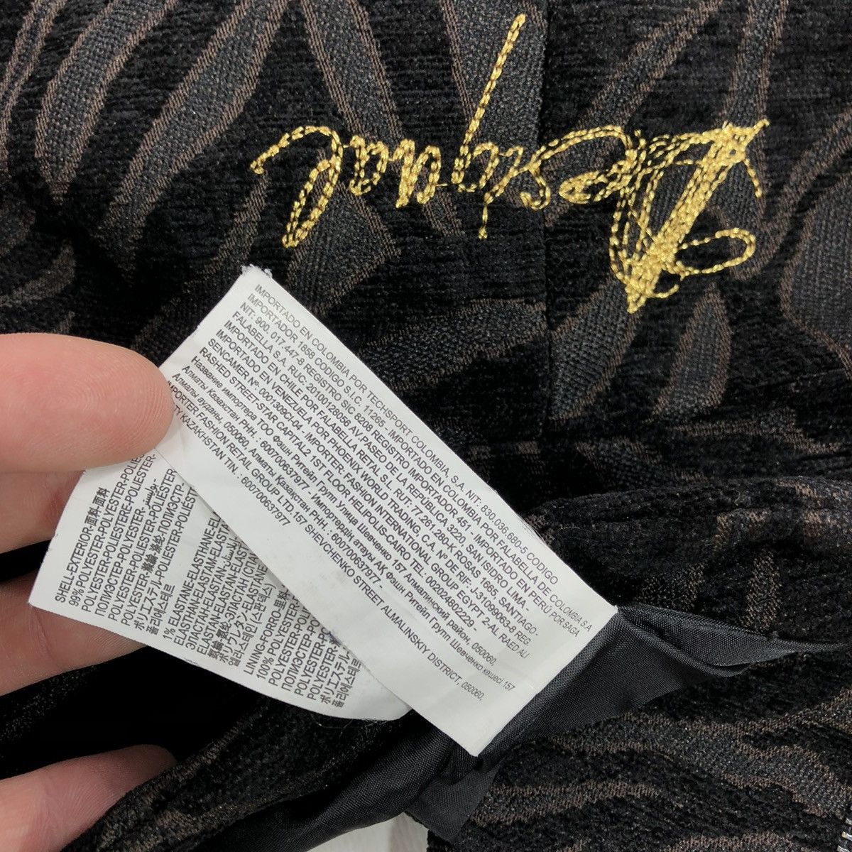 Desigual × Japanese Brand × Missoni DESIGUAL Lilosa Designer Full-Zip Long Sleeve Bomber Coat Down Jacket Size S / US 4 / IT 40 - 24 Thumbnail