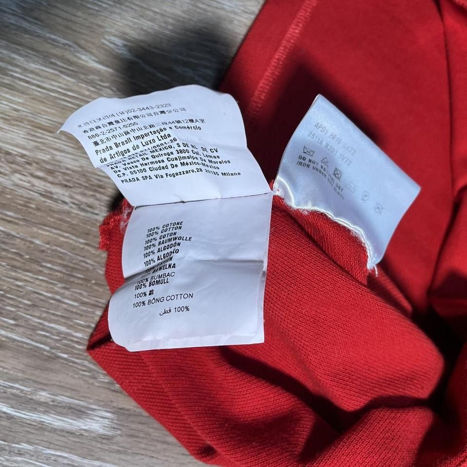 Prada red prada linea rossa polo Size US S / EU 44-46 / 1 - 5 Thumbnail